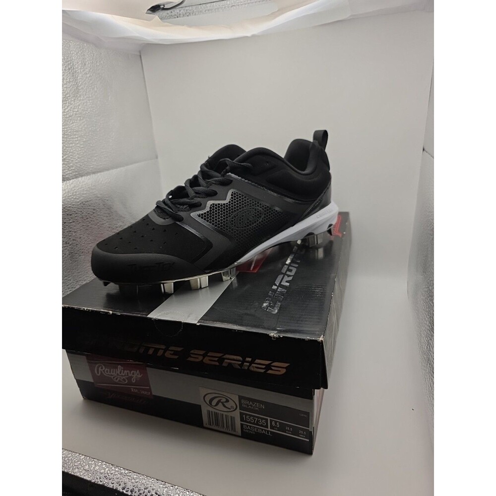 Rawlings Chrome Series Brazen Mens Baseball Cleats *size 6.5* 155735